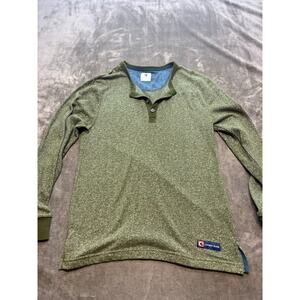 Southern‎ Proper Green Long Sleeve Shirt Small pullover